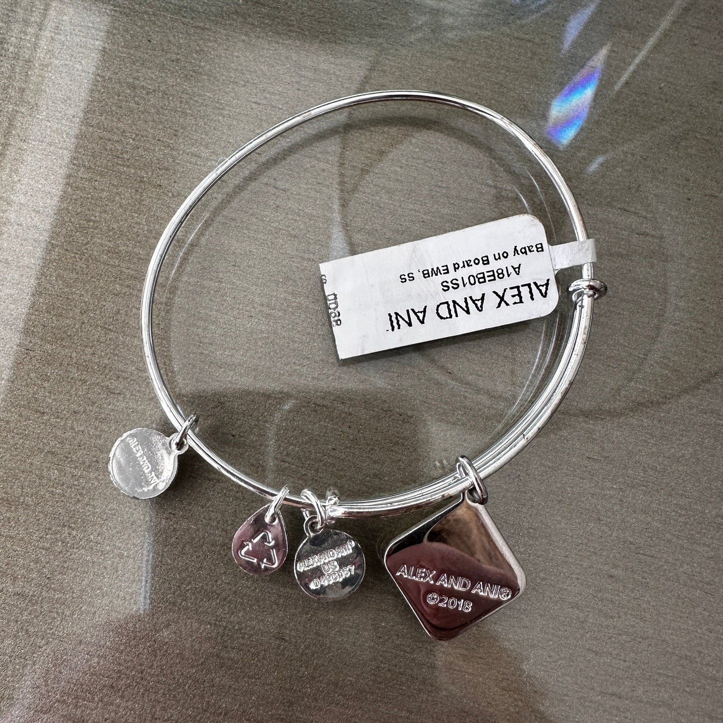 Alex & Ani Baby On Board Bangle