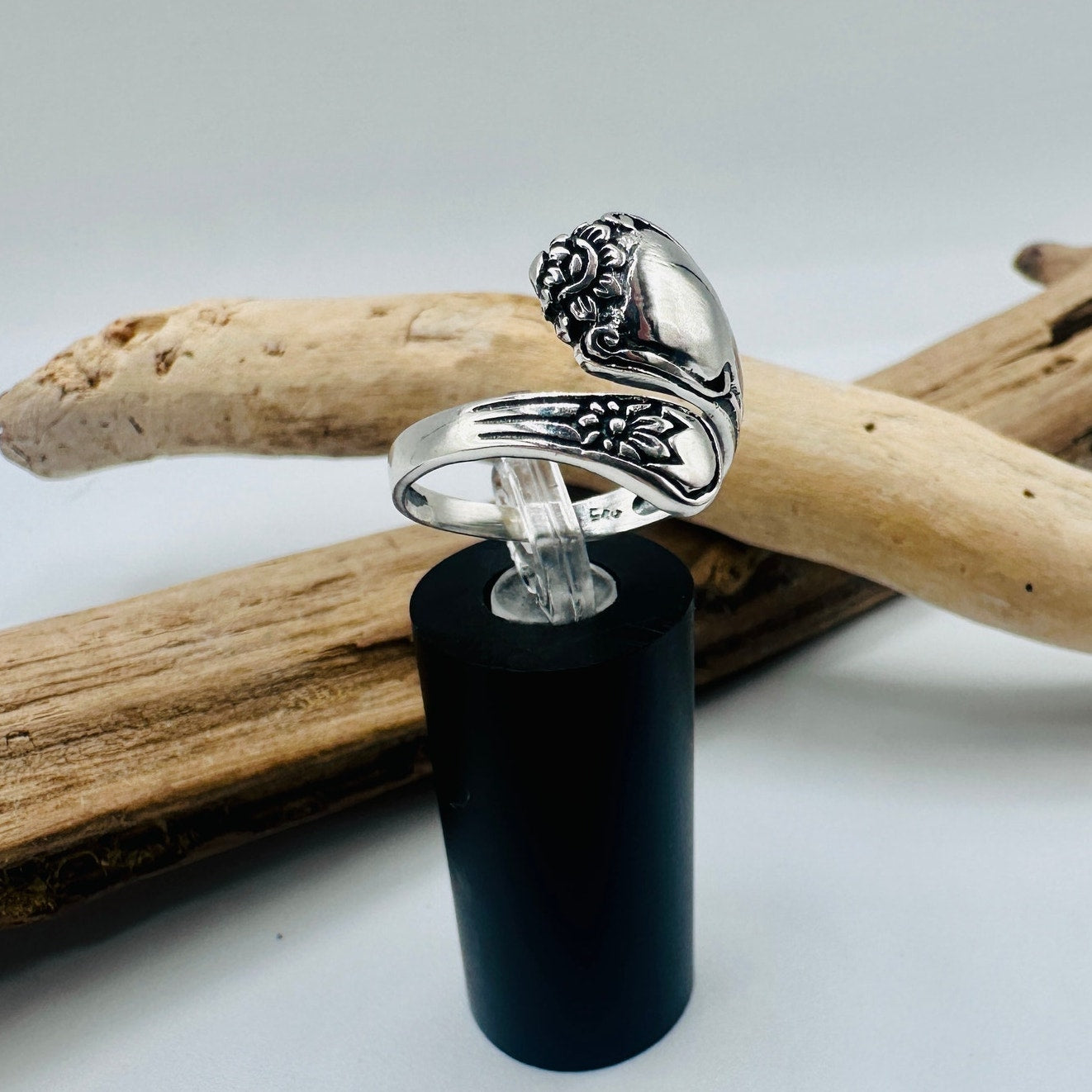 Sterling Silver Spoon Ring