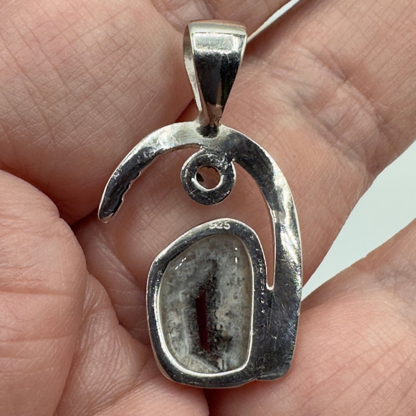Super Amethyst & Moonstone Sterling Silver Pendant