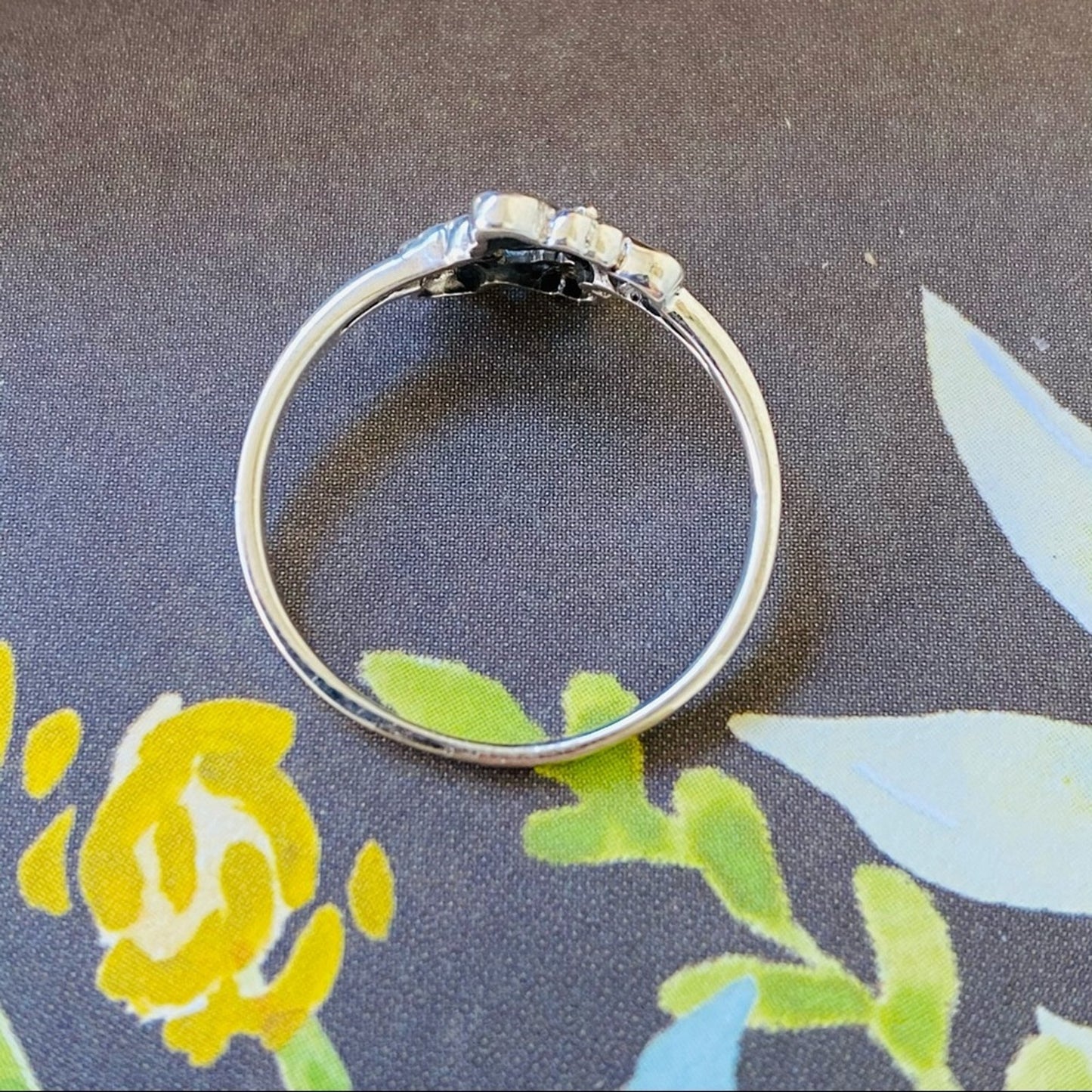 Sterling Silver Butterfly Mini Ring, Minimalist Ring, Butterfly Rings