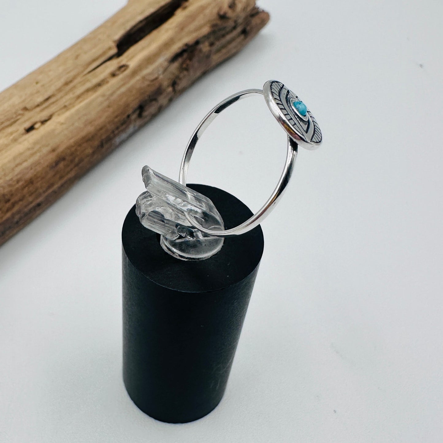 Evil Eye Turquoise Ring, Eye Ring