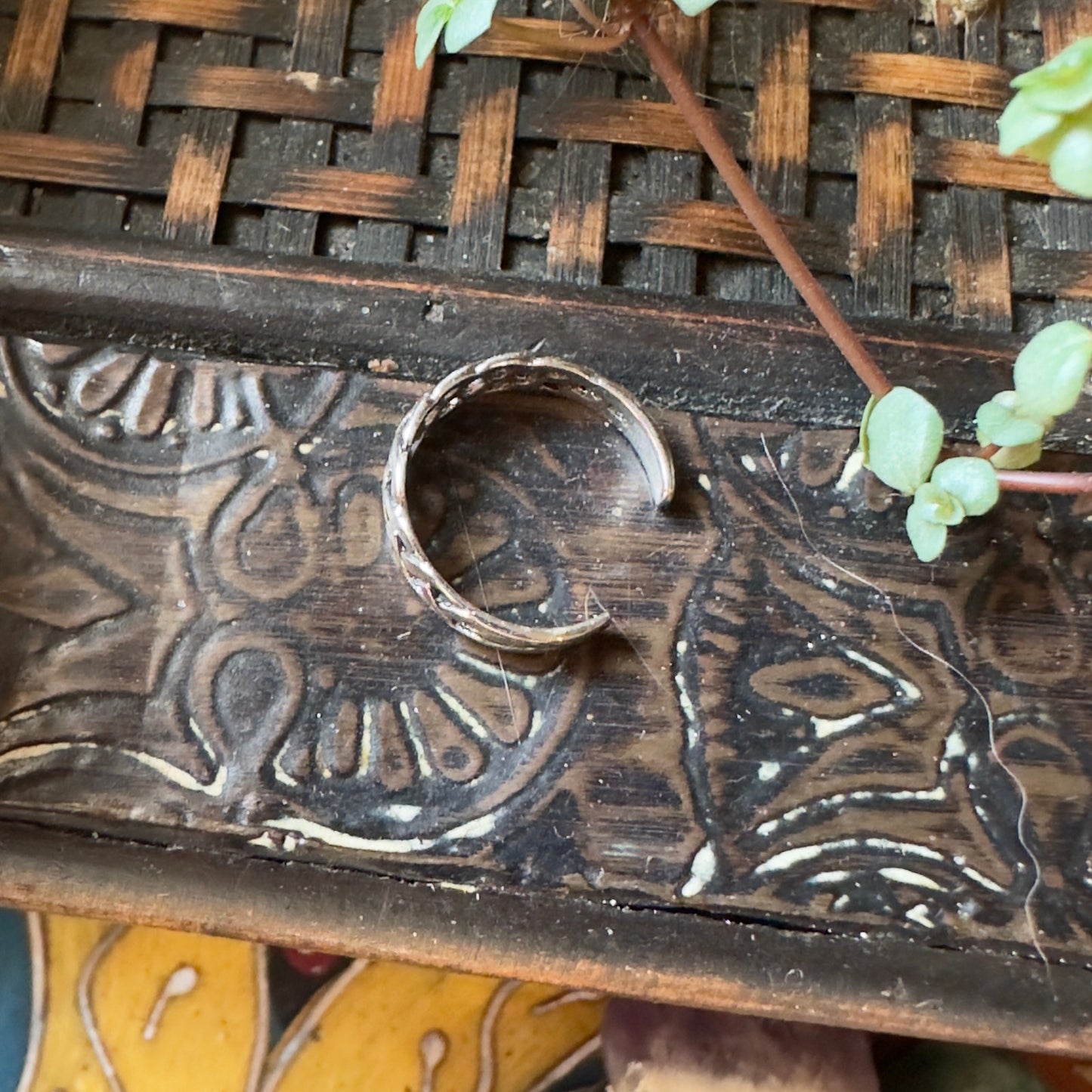 Celtic Weave Sterling Silver Toe Ring