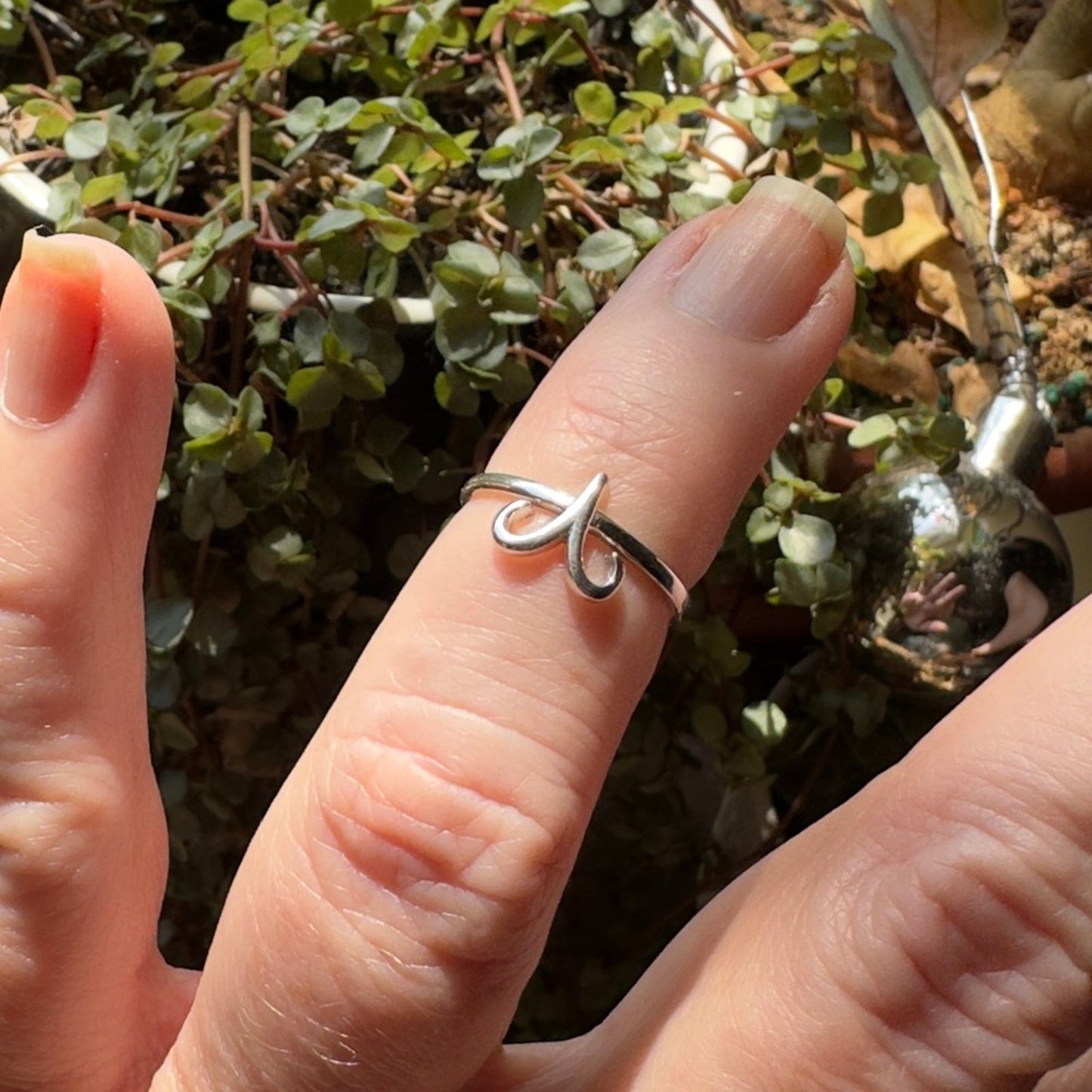 Aries Sterling Silver Toe Ring