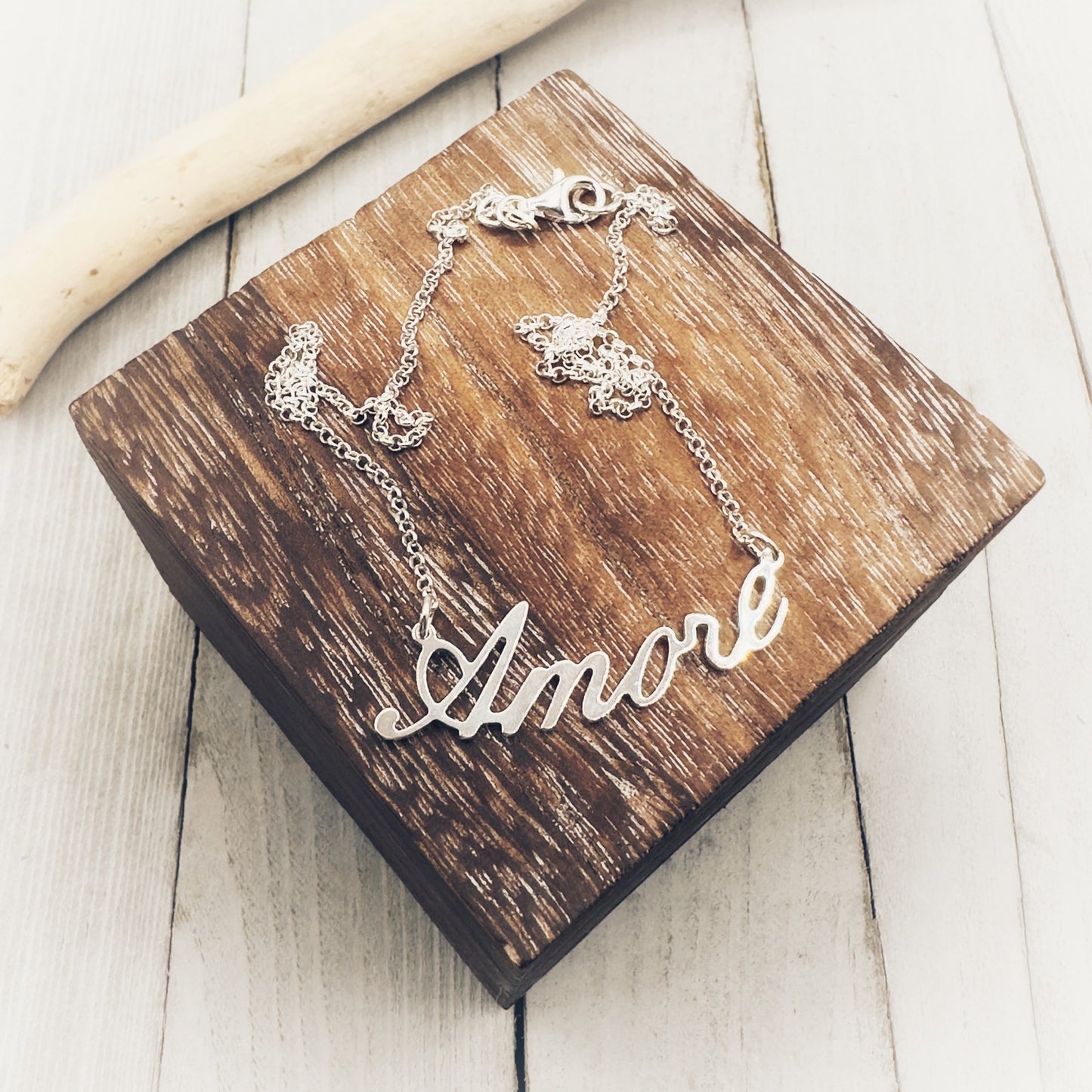 Amore Sterling Silver Necklace