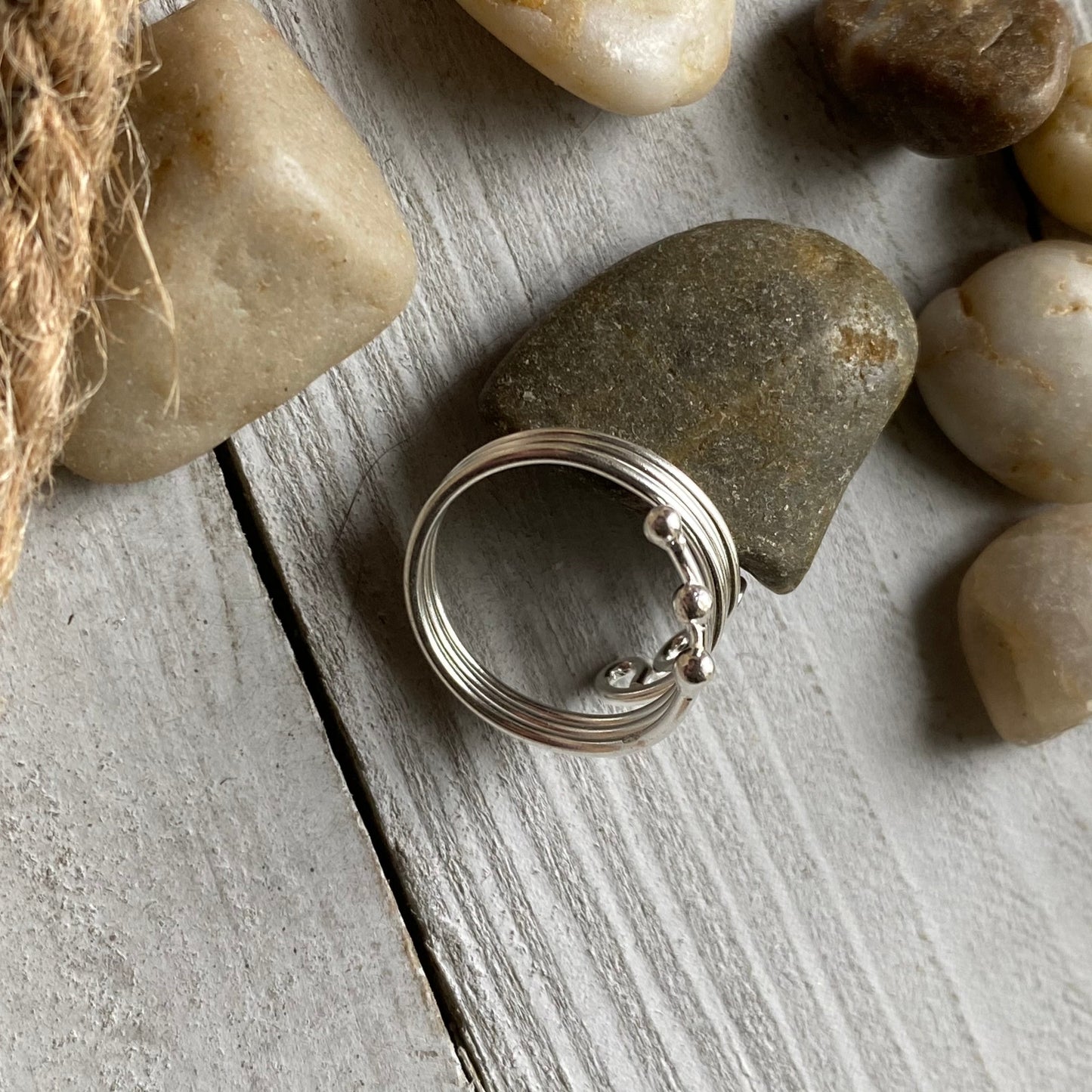 Sterling Silver Wrap Around Toe Ring
