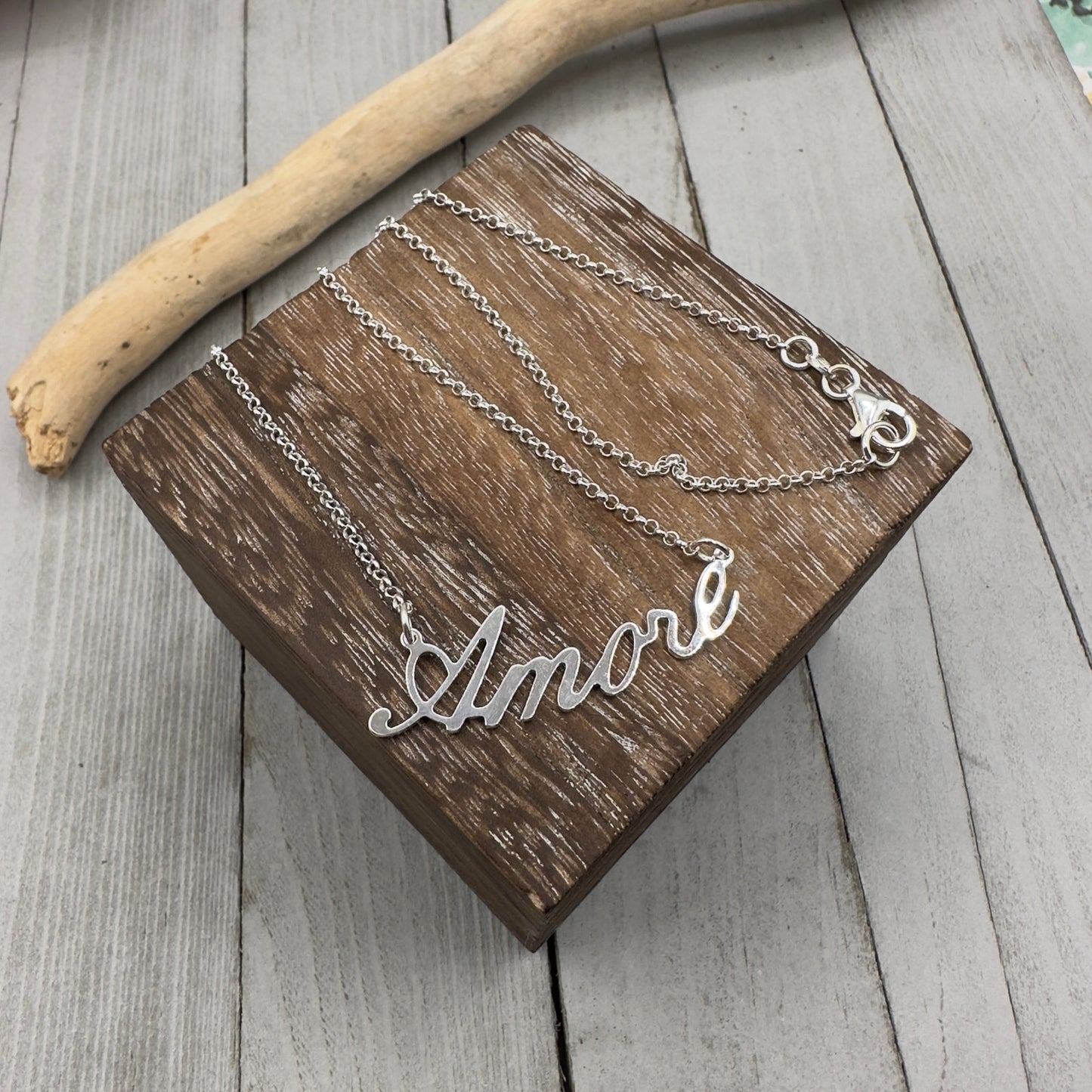 Amore Sterling Silver Necklace