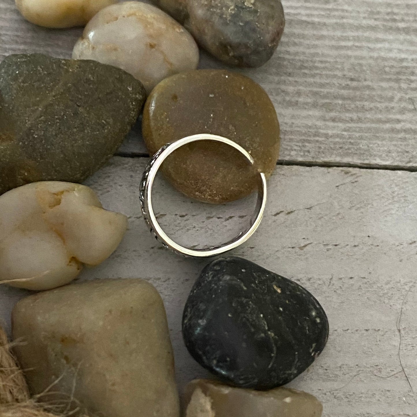 Sterling Silver Elephant Band Toe Ring