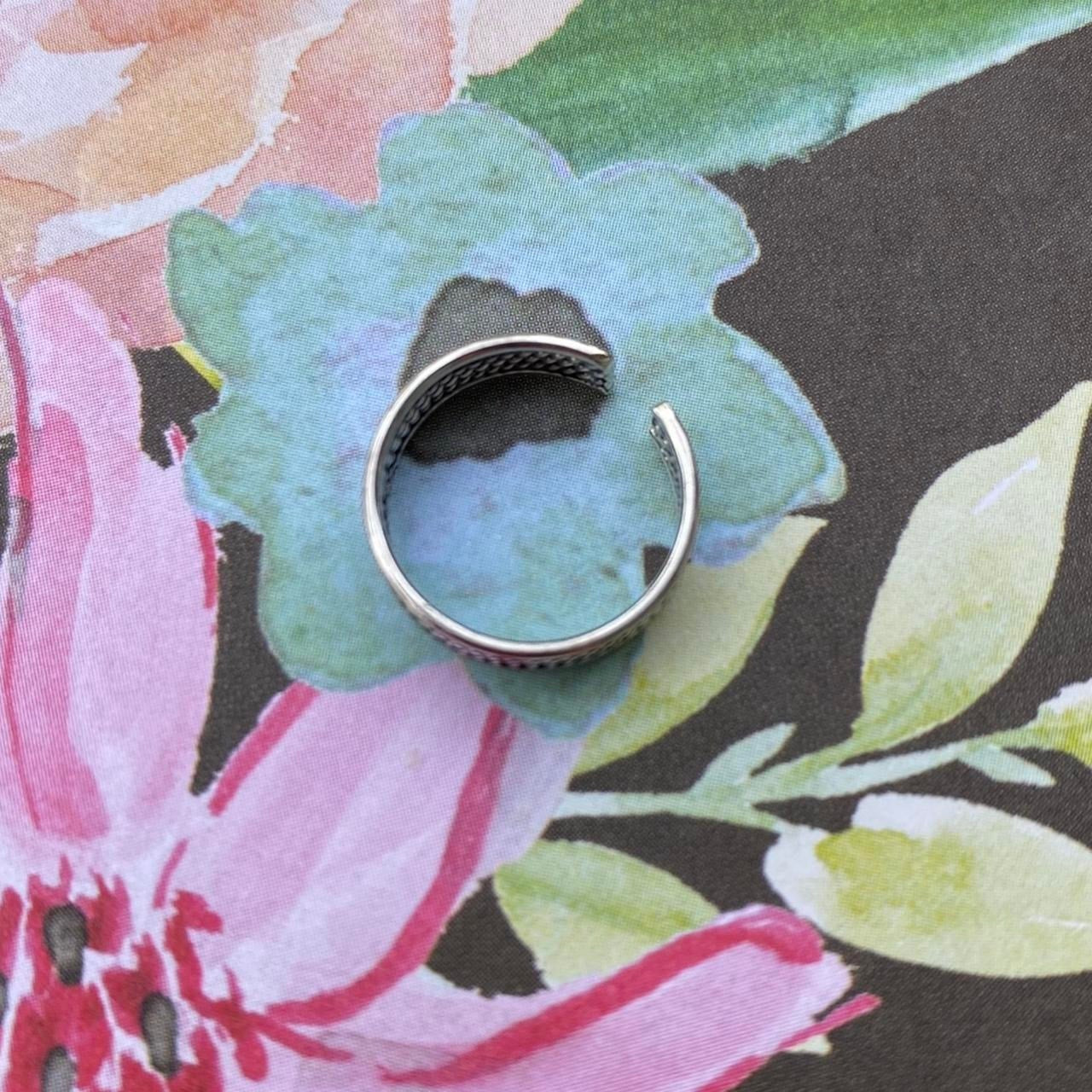 Bali Style Sterling Silver Toe Ring