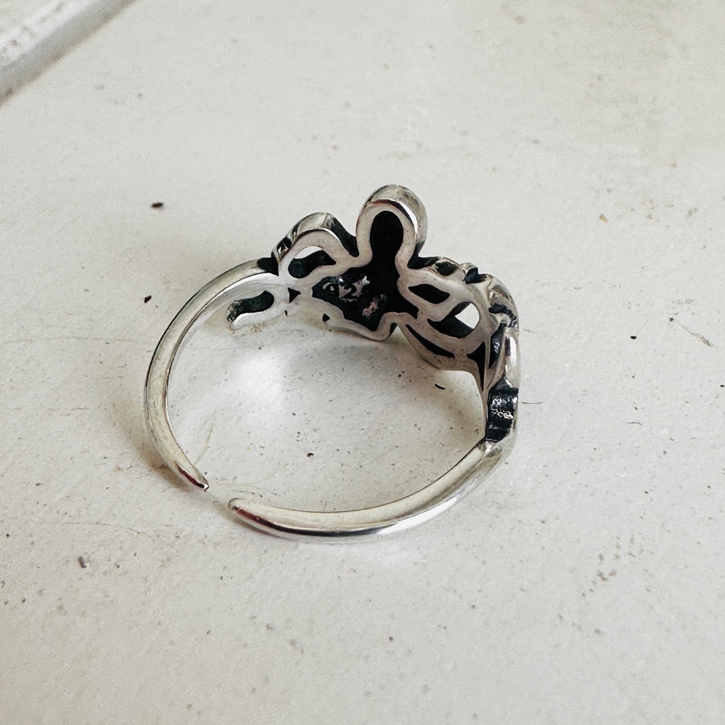 Octopus Sterling Silver Toe Ring