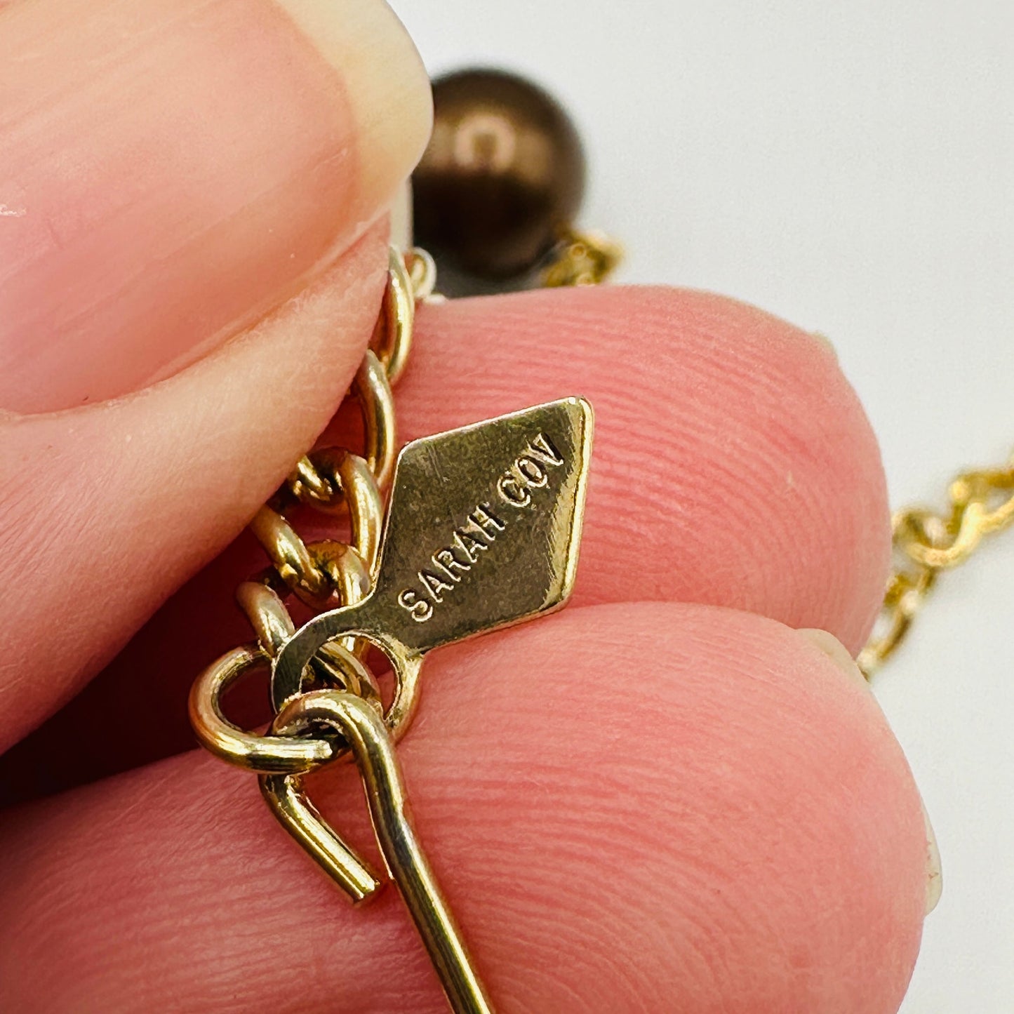 Vintage Sarah Coventry Pearl Necklace