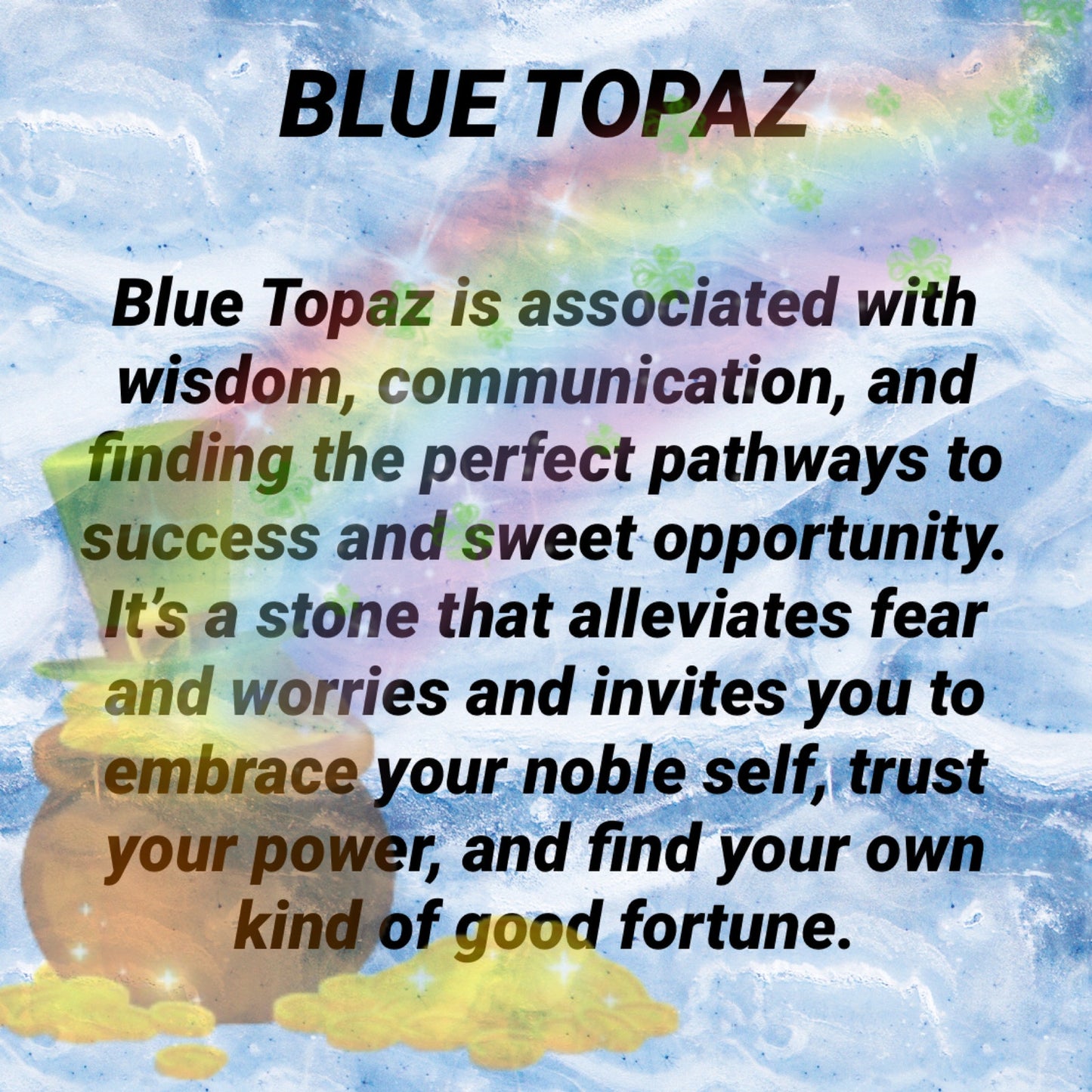 Sterling Silver Natural Rainbow Moonstone Rough & Blue Topaz Pendant