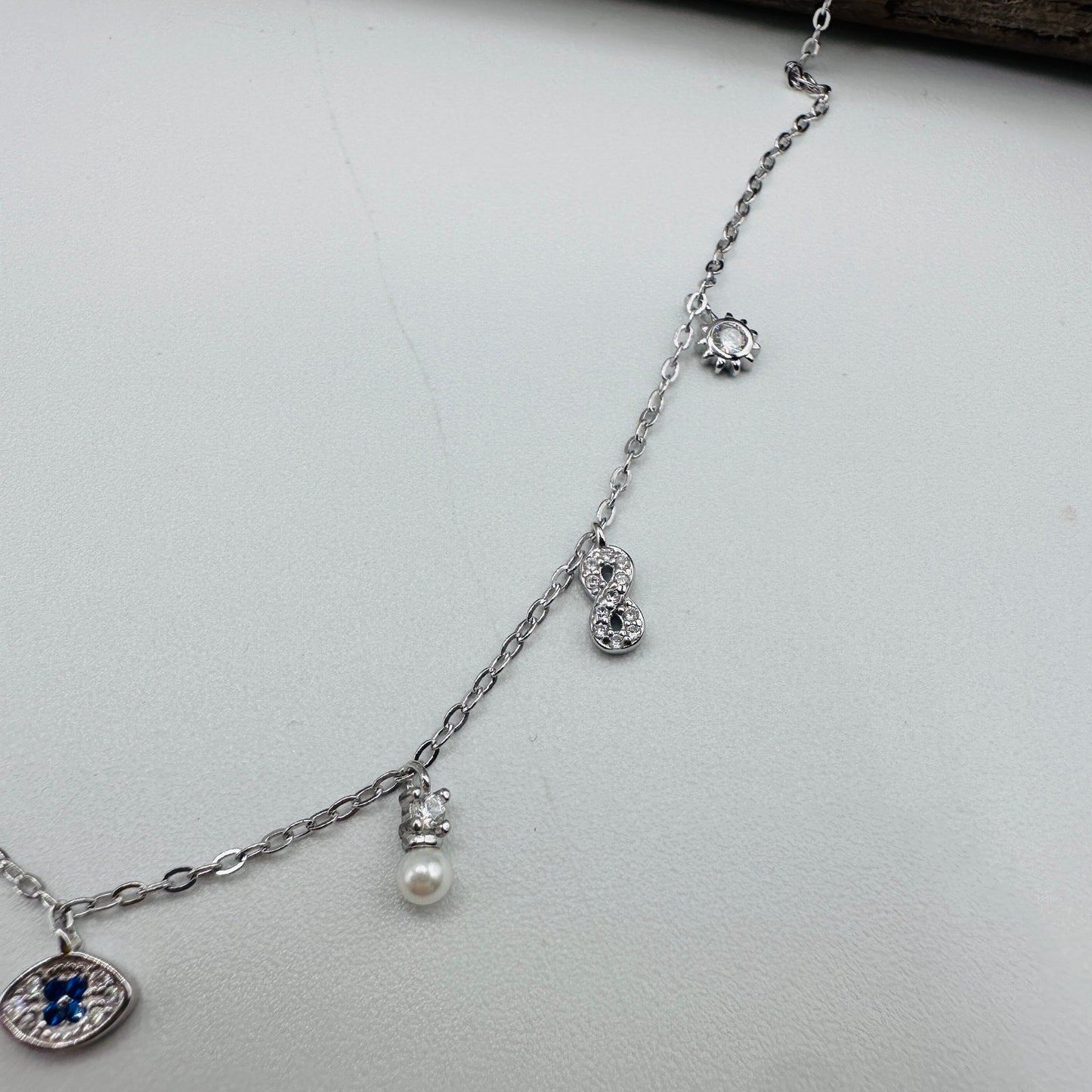 Sterling Silver Evil Eye Good Luck Charm Necklace Protection Jewelry