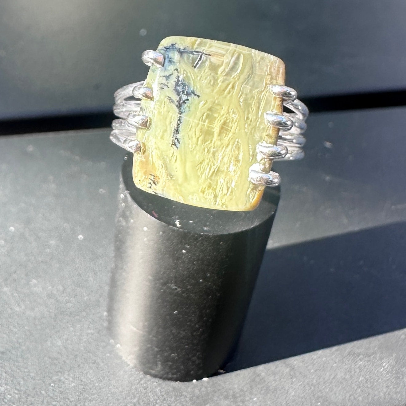 Tanzania Imperial Opal Sterling Silver Gemstone Ring