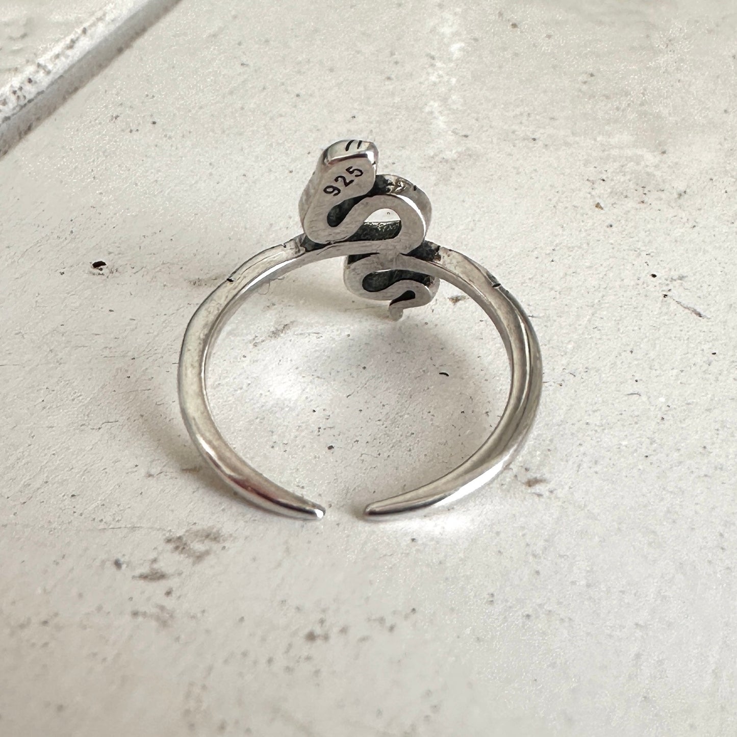 Snake Sterling Silver Toe Ring