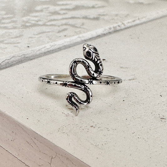 Snake Sterling Silver Toe Ring