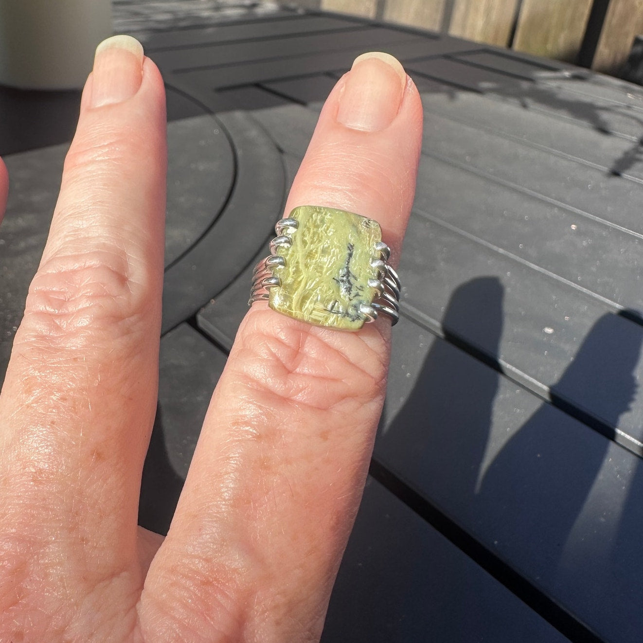 Tanzania Imperial Opal Sterling Silver Gemstone Ring