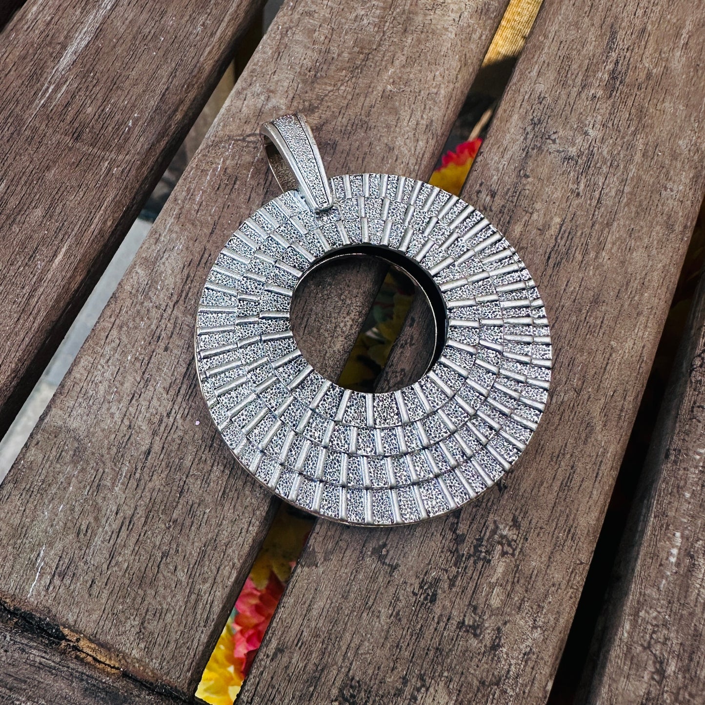 Vintage Premier Designs Reversible Pendant