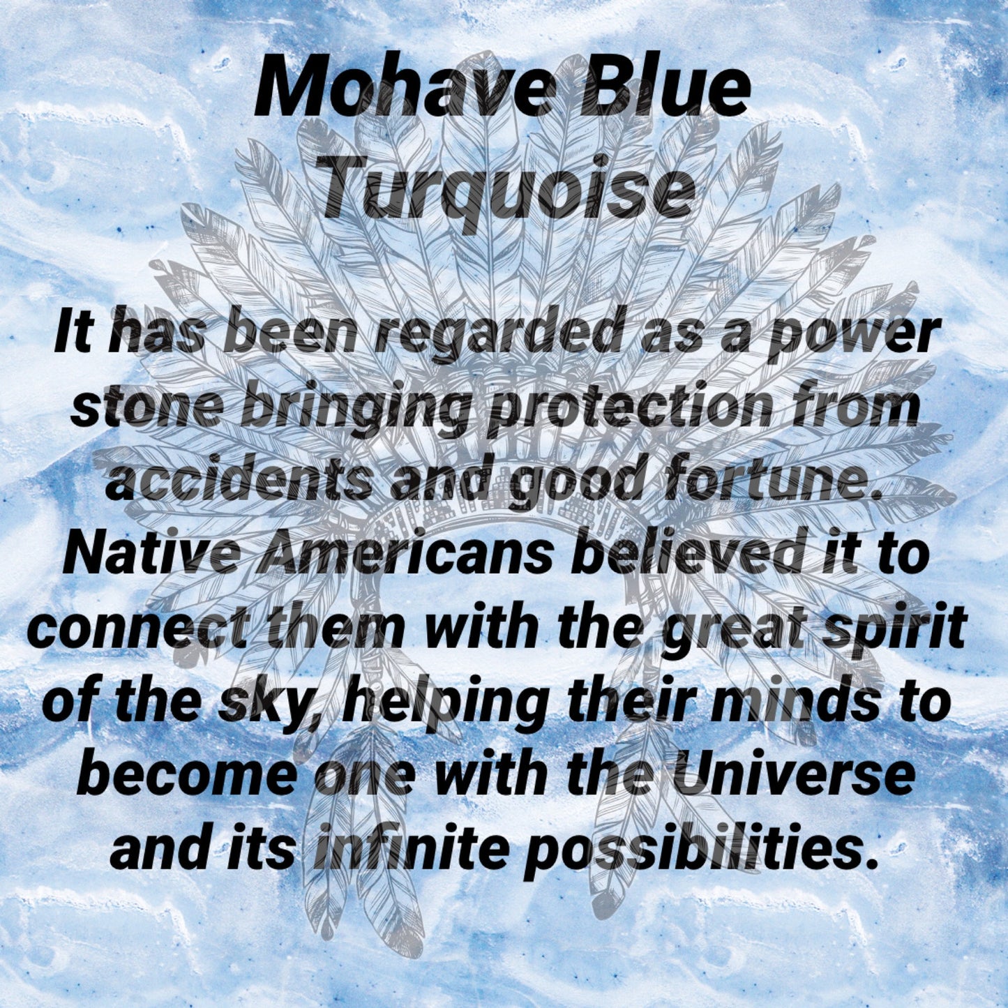 Heart Composite Mohave Blue Turquoise Sterling Silver Ring