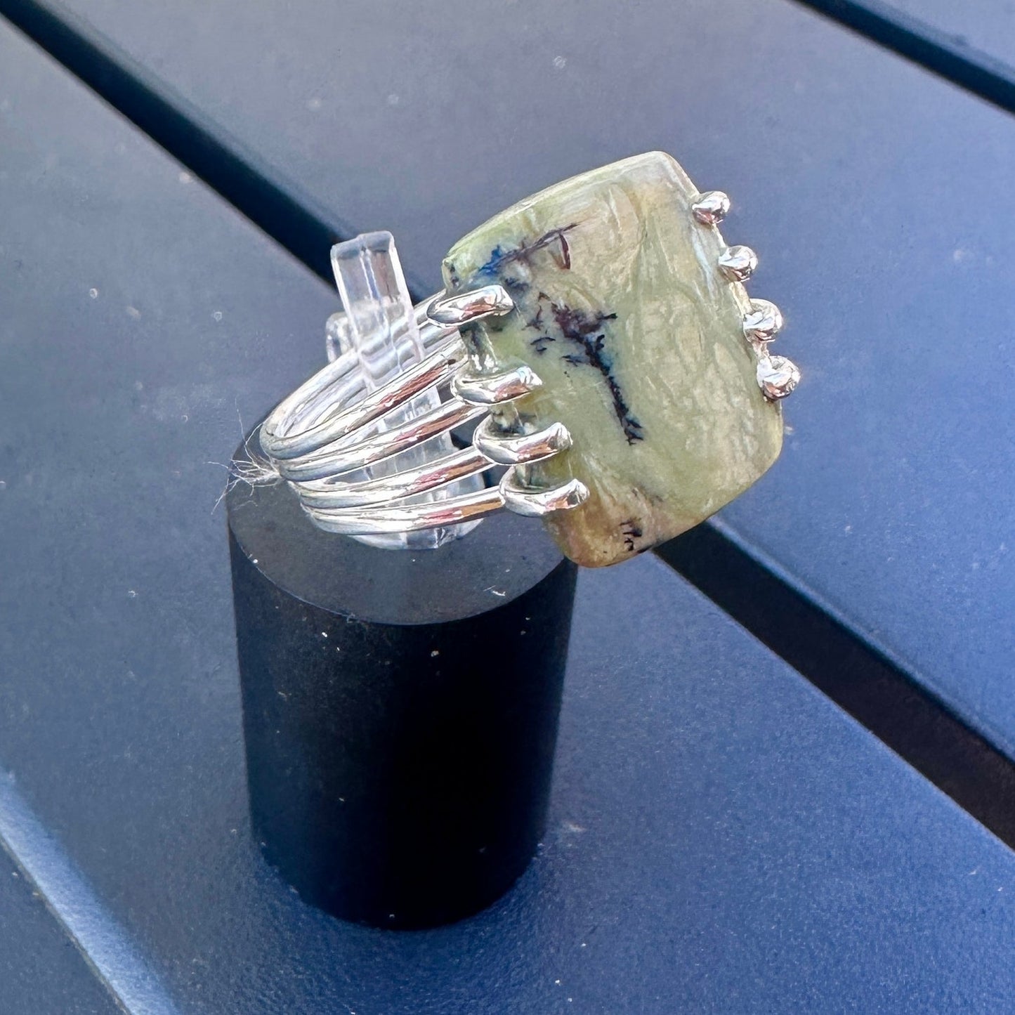 Tanzania Imperial Opal Sterling Silver Gemstone Ring