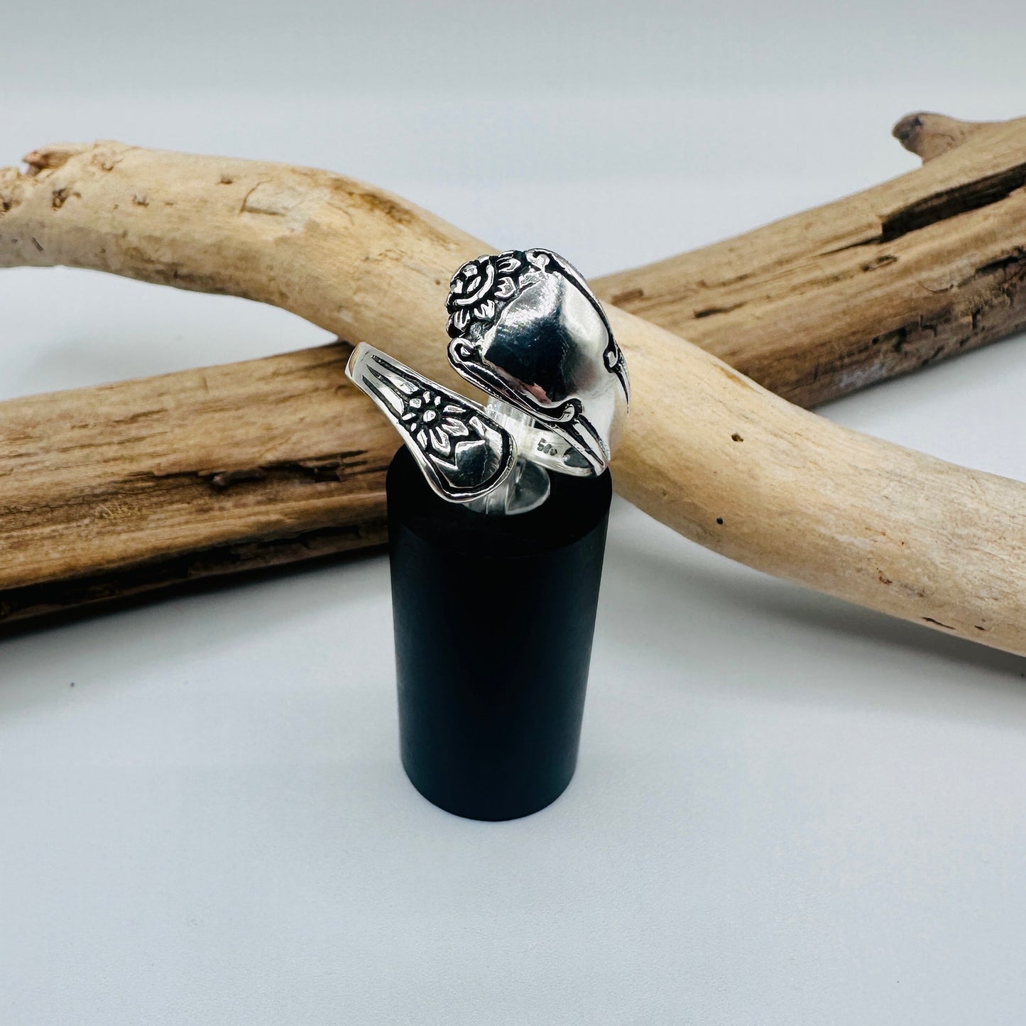 Sterling Silver Spoon Ring