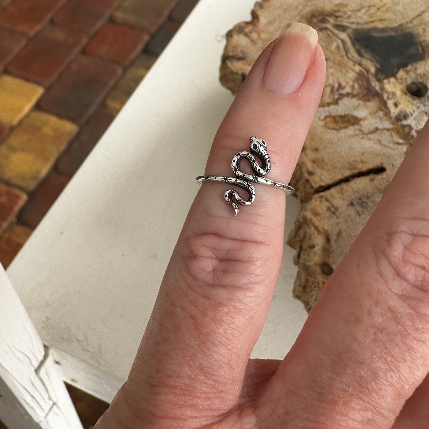 Snake Sterling Silver Toe Ring