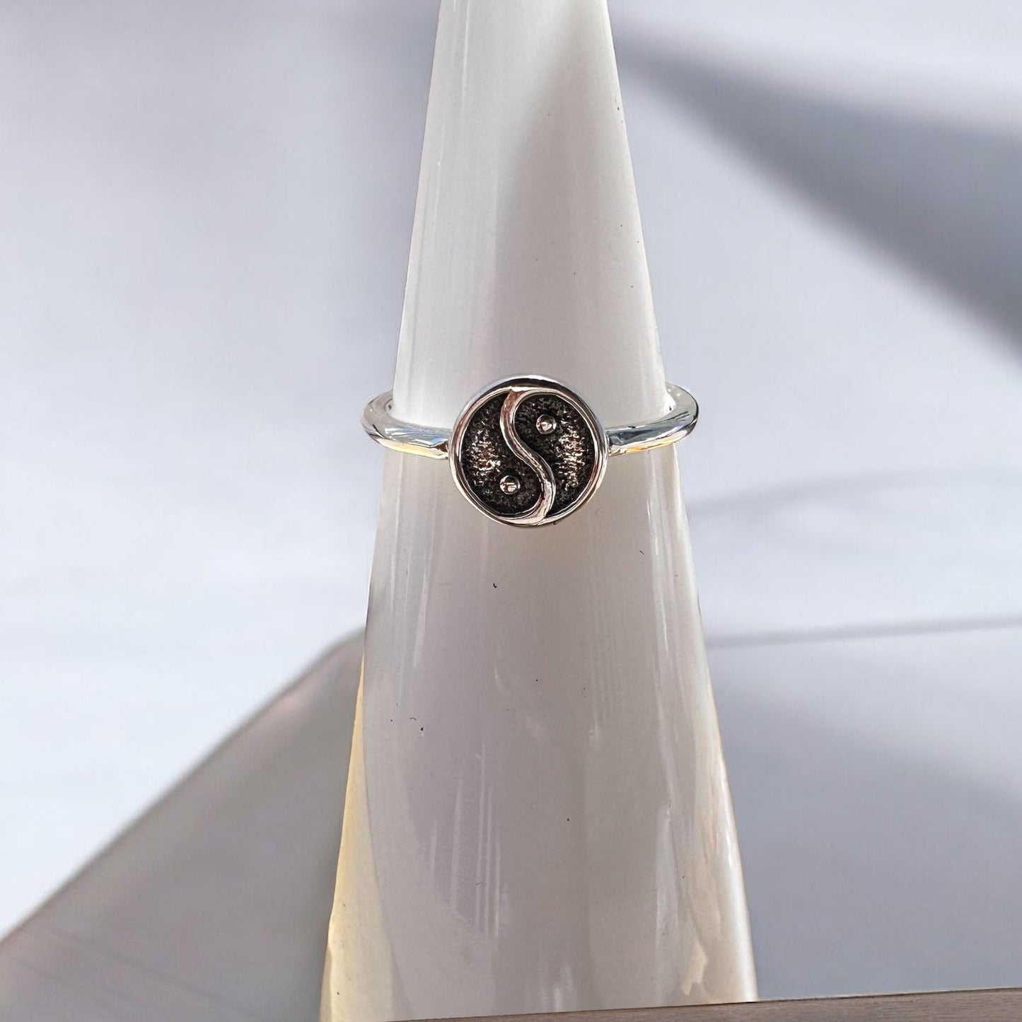 Yin Yang Sterling Silver Toe Ring