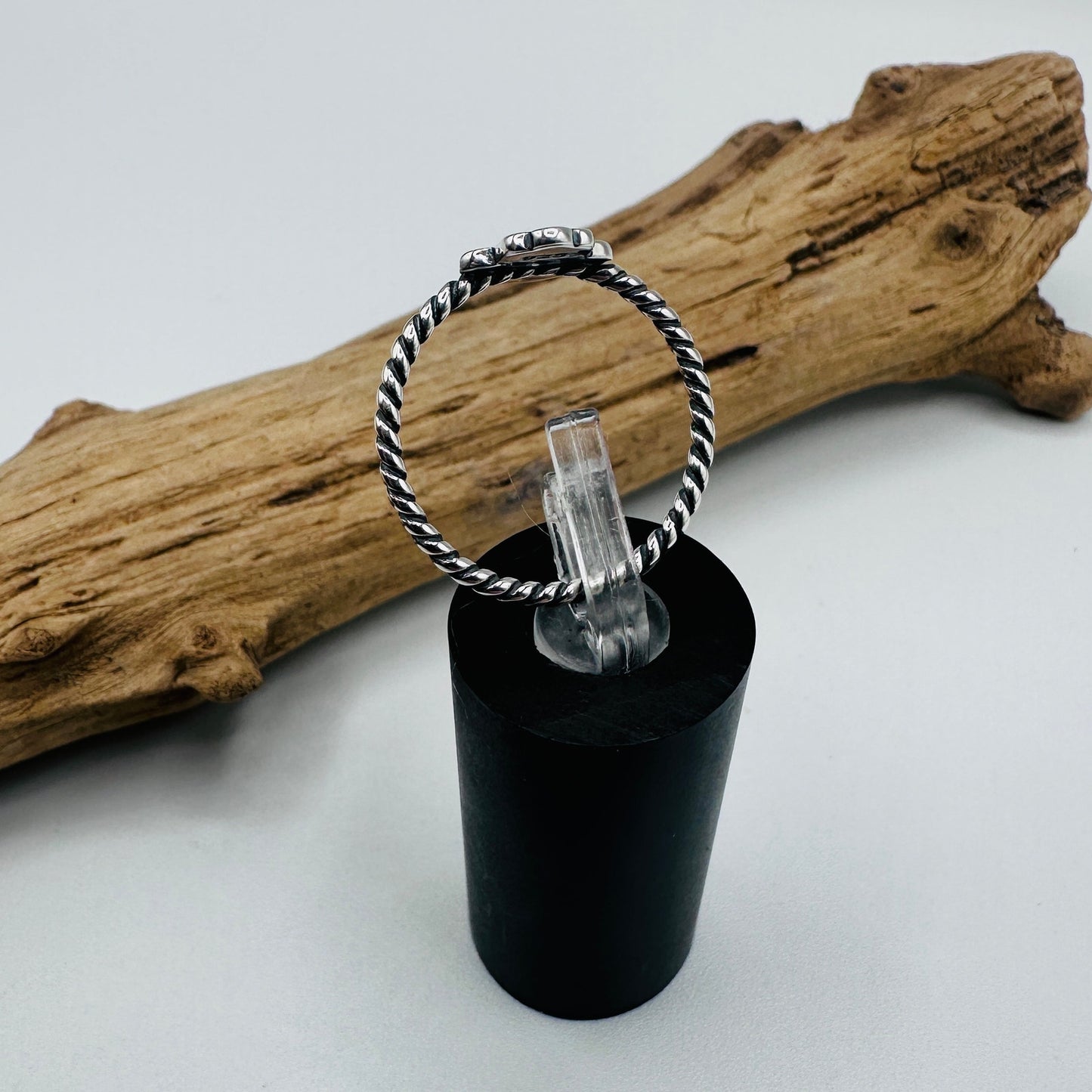 Hamsa Turquoise and Sterling Silver Ring