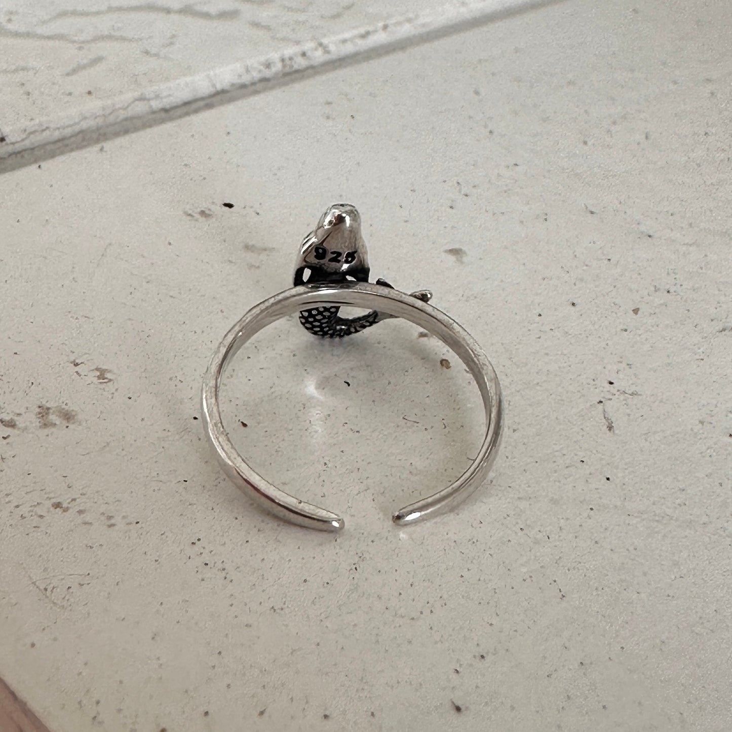Mermaid Sterling Silver Toe Ring