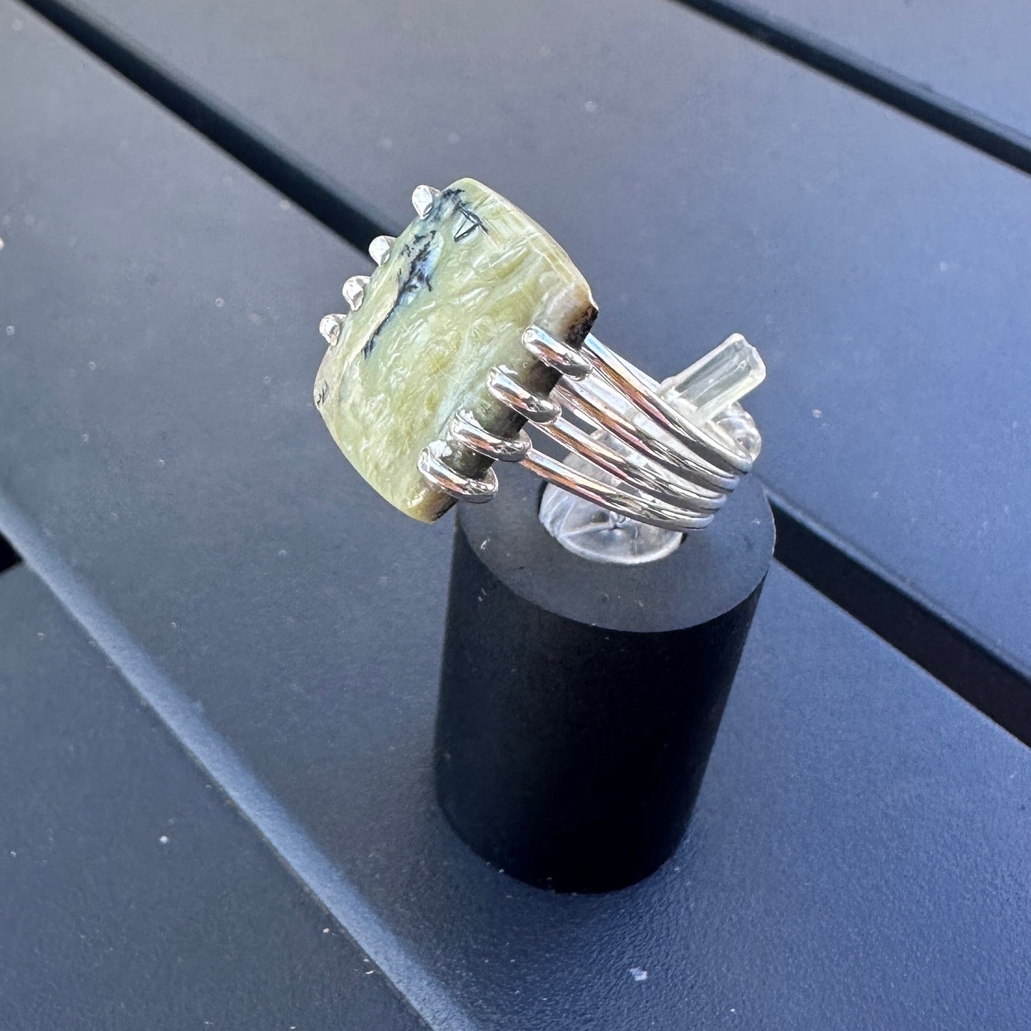 Tanzania Imperial Opal Sterling Silver Gemstone Ring