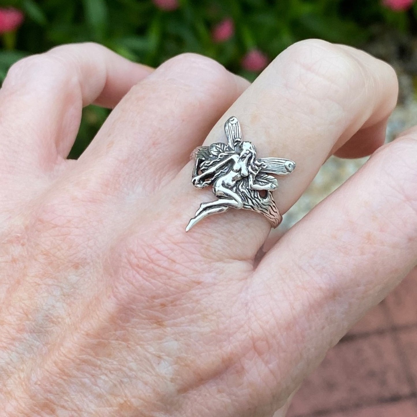 Fairy Sterling Silver Ring
