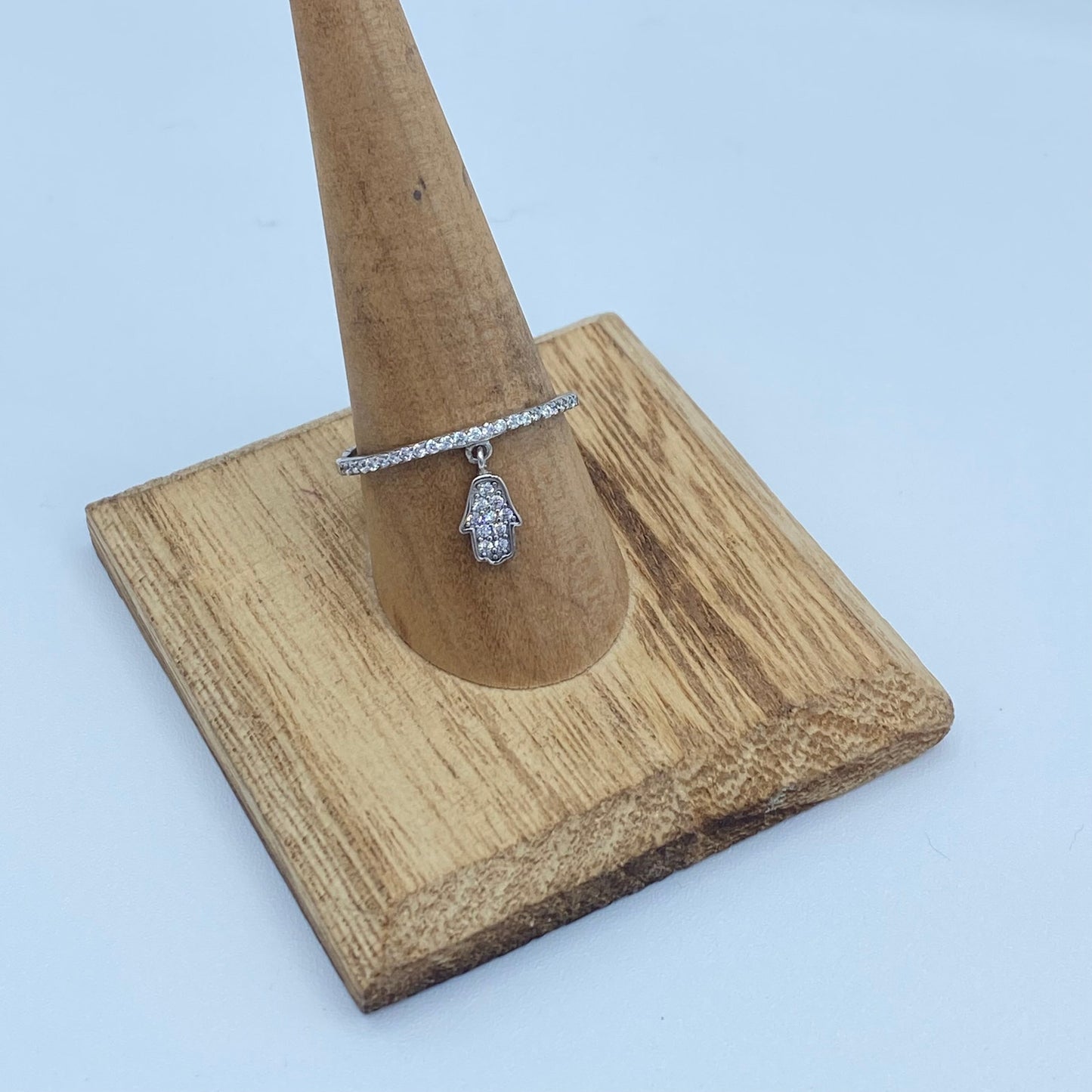 Hamsa Stelring Silver Ring Sizes 6,9,10