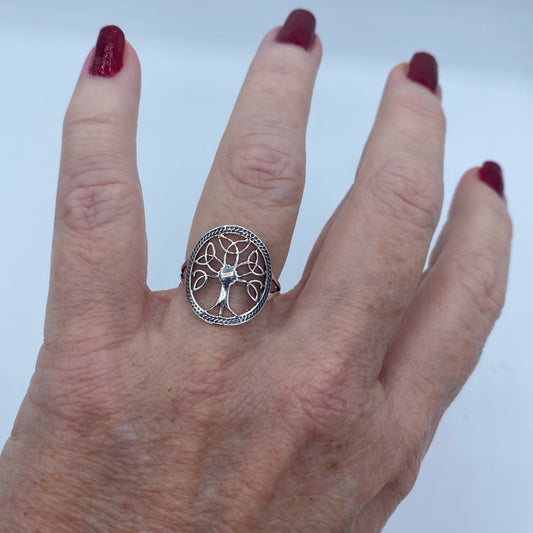Celtic Tree Of Life Ring