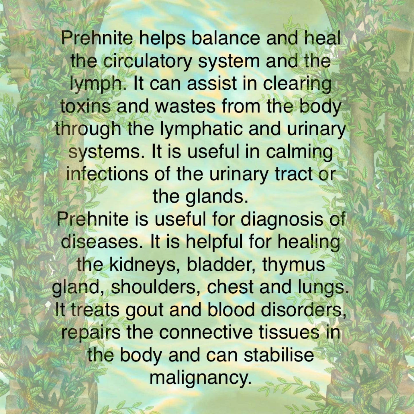 Mermaid Prehnite Sterling Silver Necklace