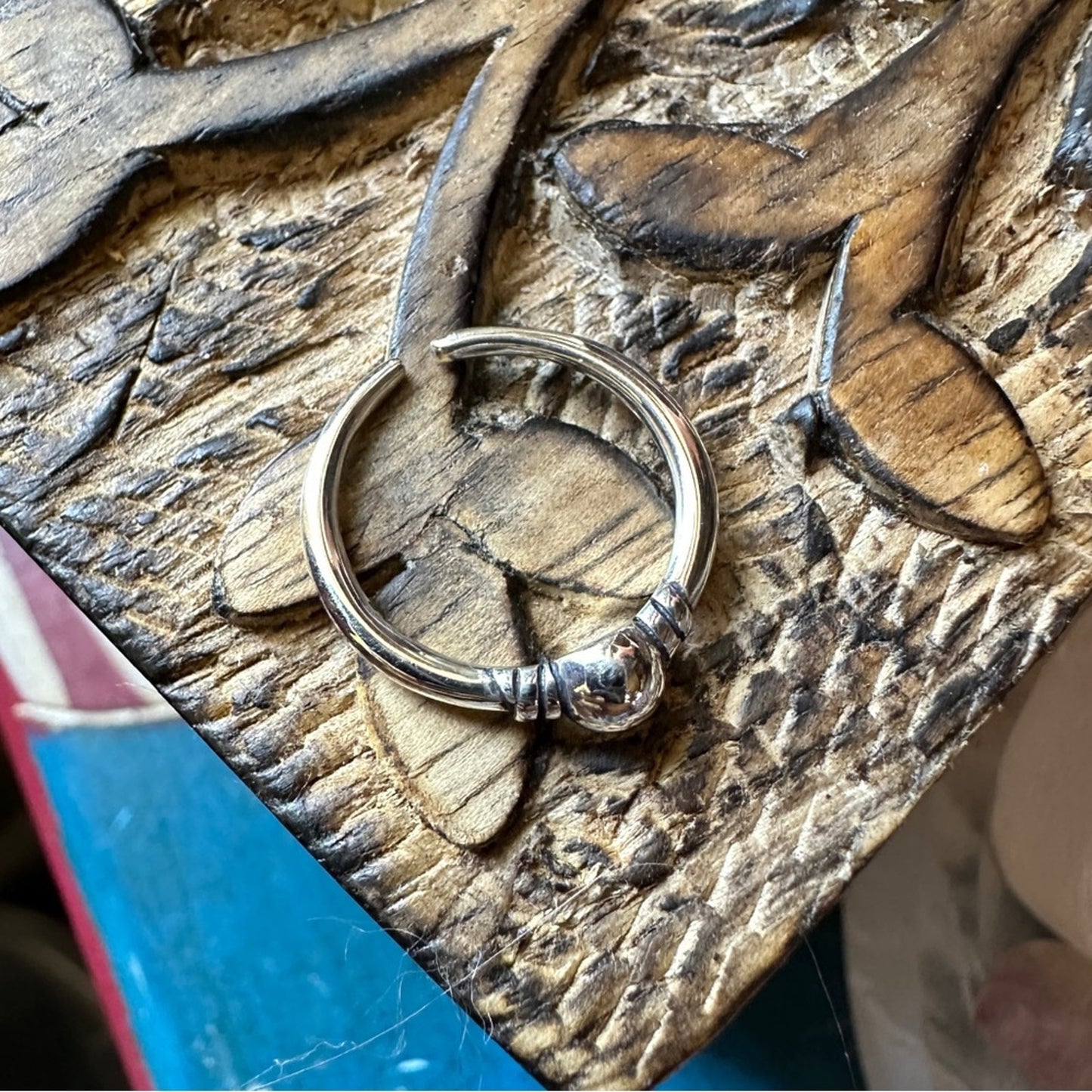 Bali Ball Sterling Silver Toe Ring