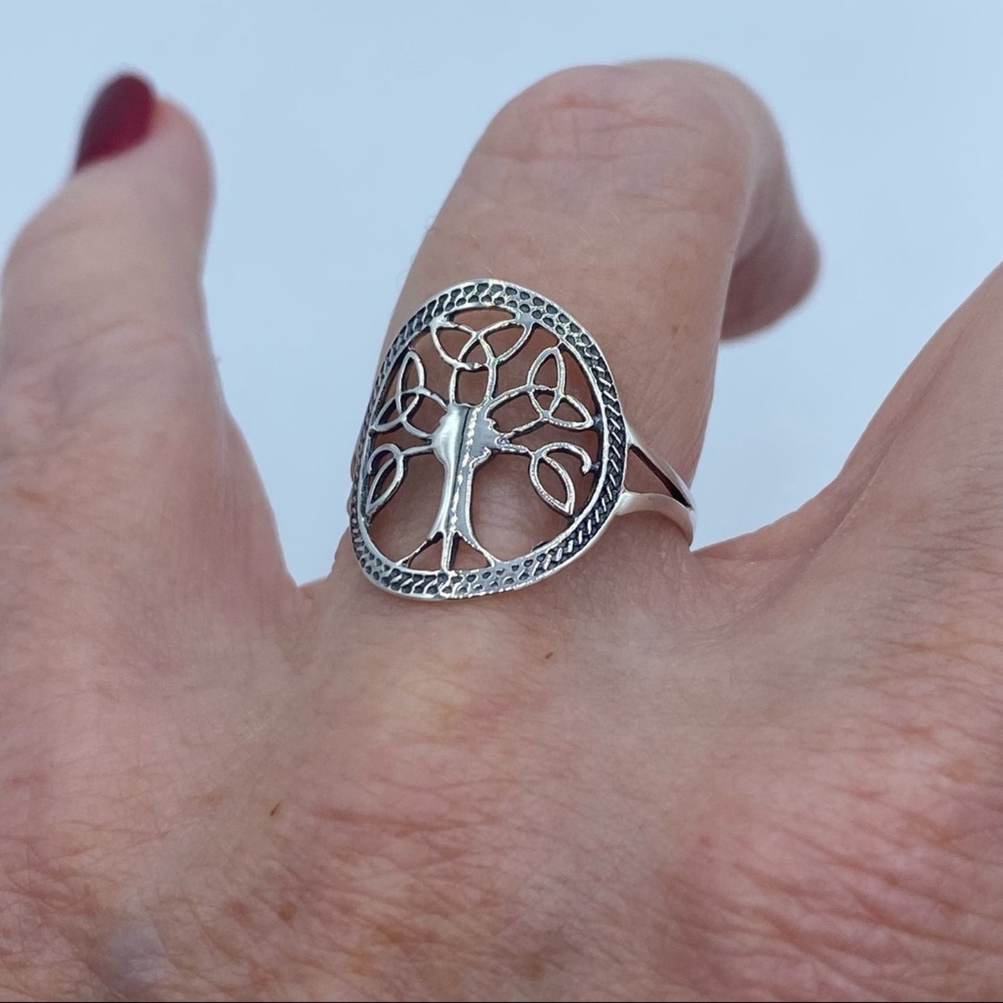 Celtic Tree Of Life Ring