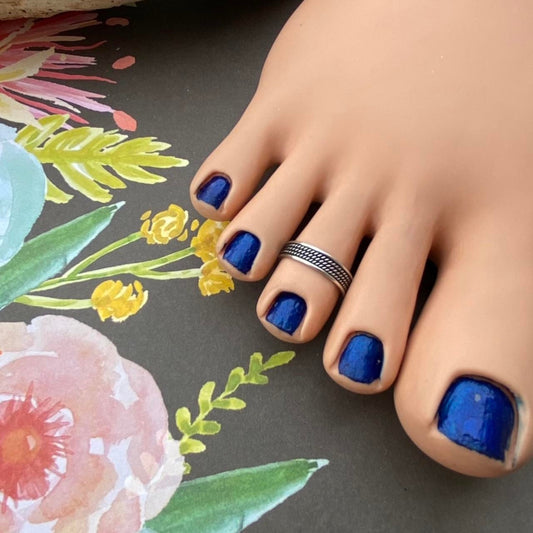 Bali Style Sterling Silver Toe Ring