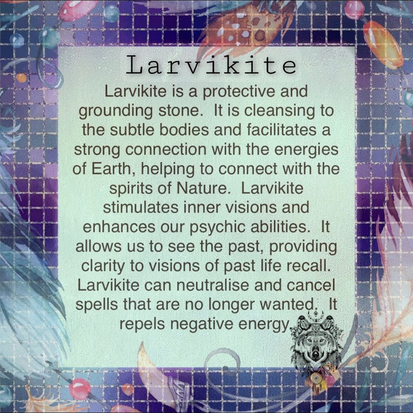 Larvikite Black Moonstone & Garnet Pendant Sterling Silver Necklace 18