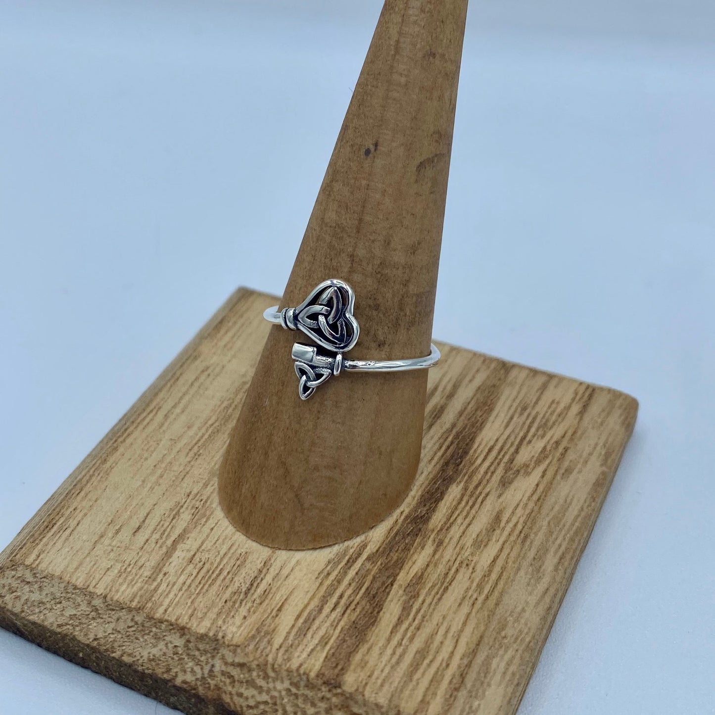 Celtic Key Sterling Silver Ring