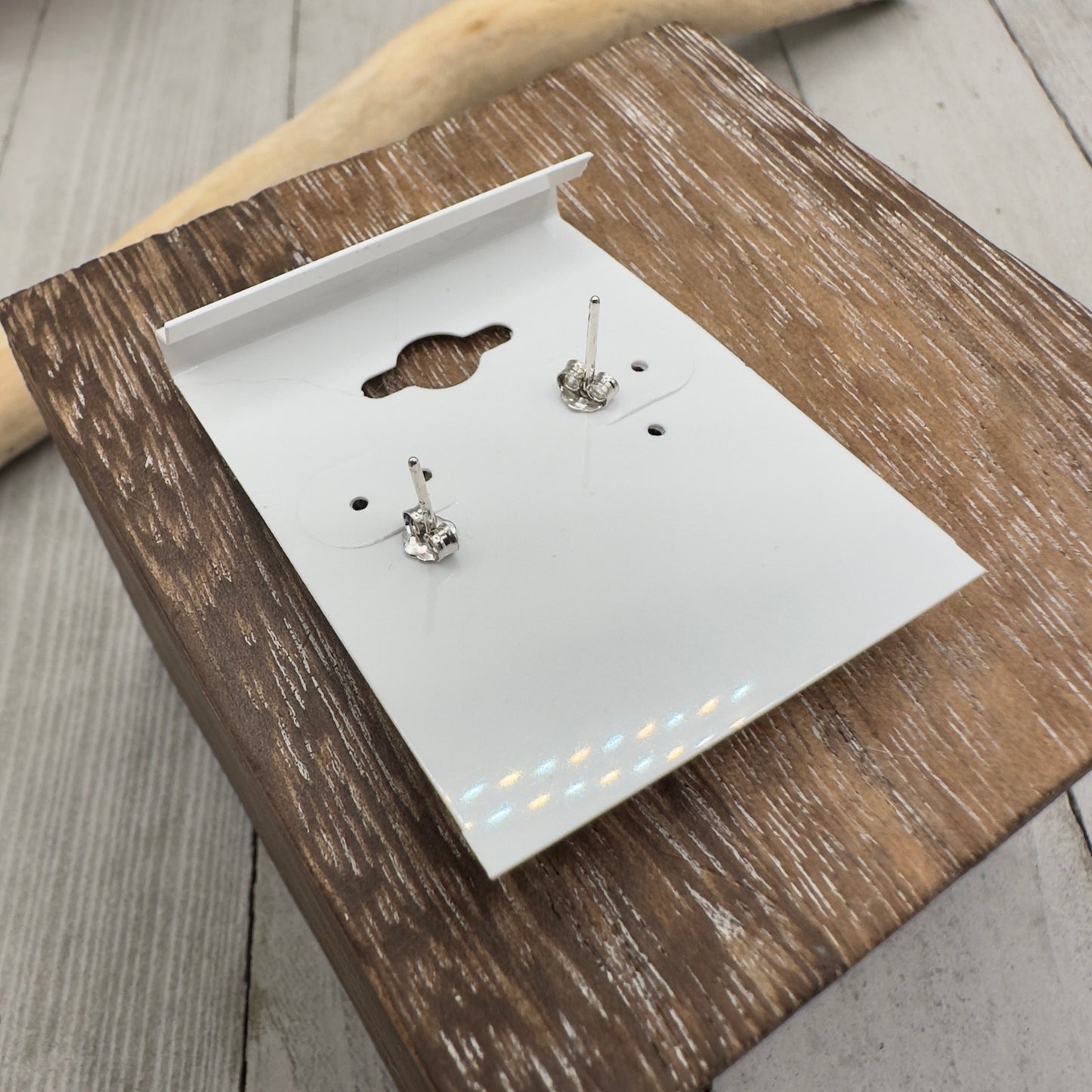 Skull With Wings Sterling Silver Earrings