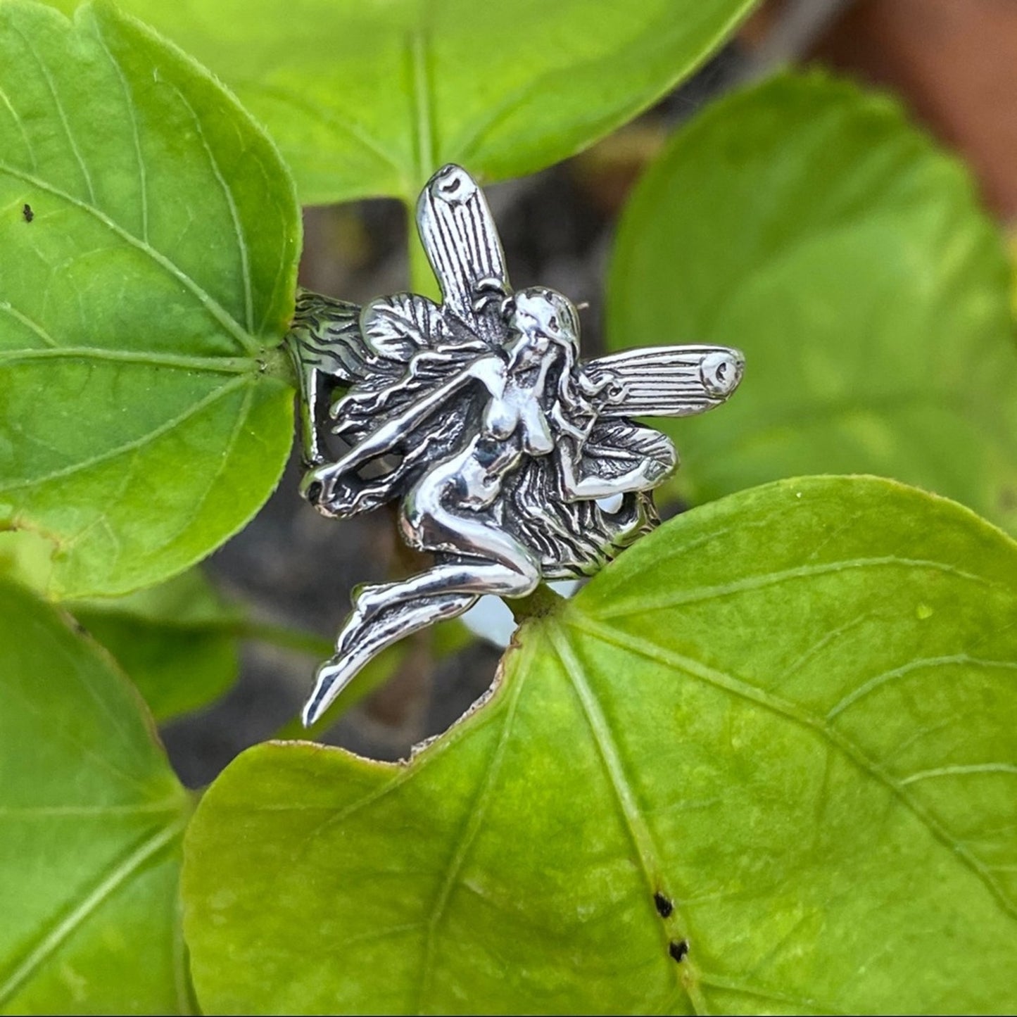 Fairy Sterling Silver Ring